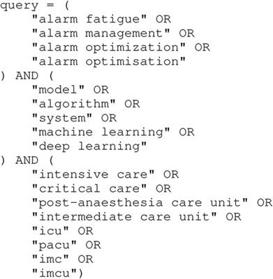 Computational approaches to alleviate alarm fatigue in intensive care medicine: A systematic literature review